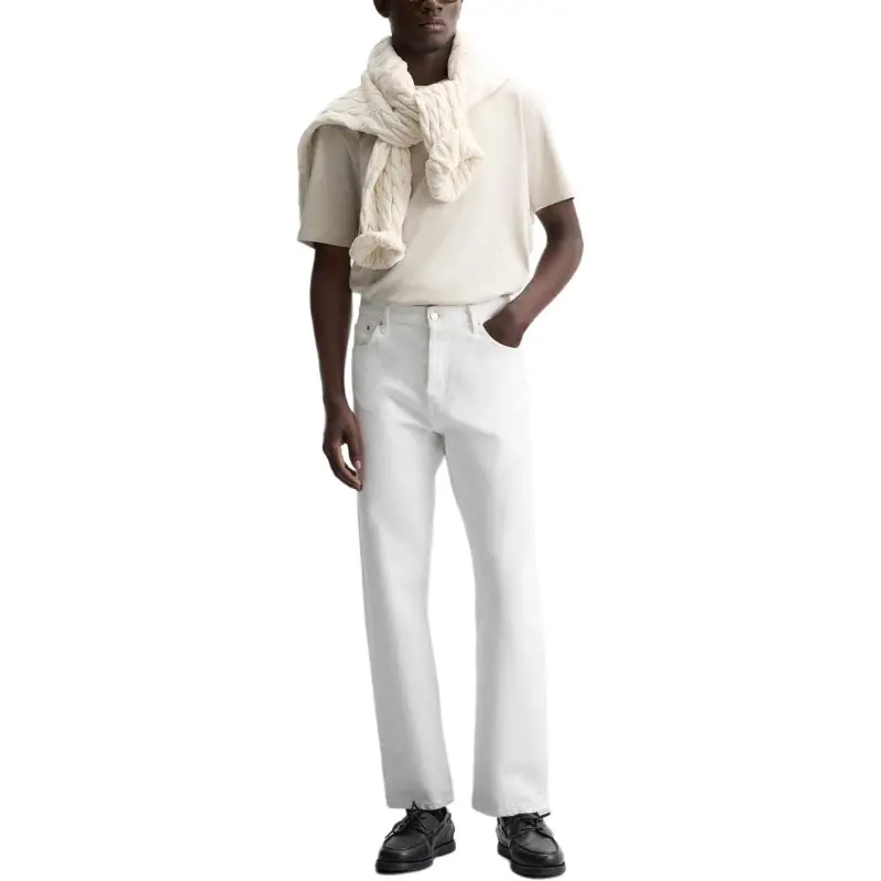 ZARA T Shirts Men Light Sand-1