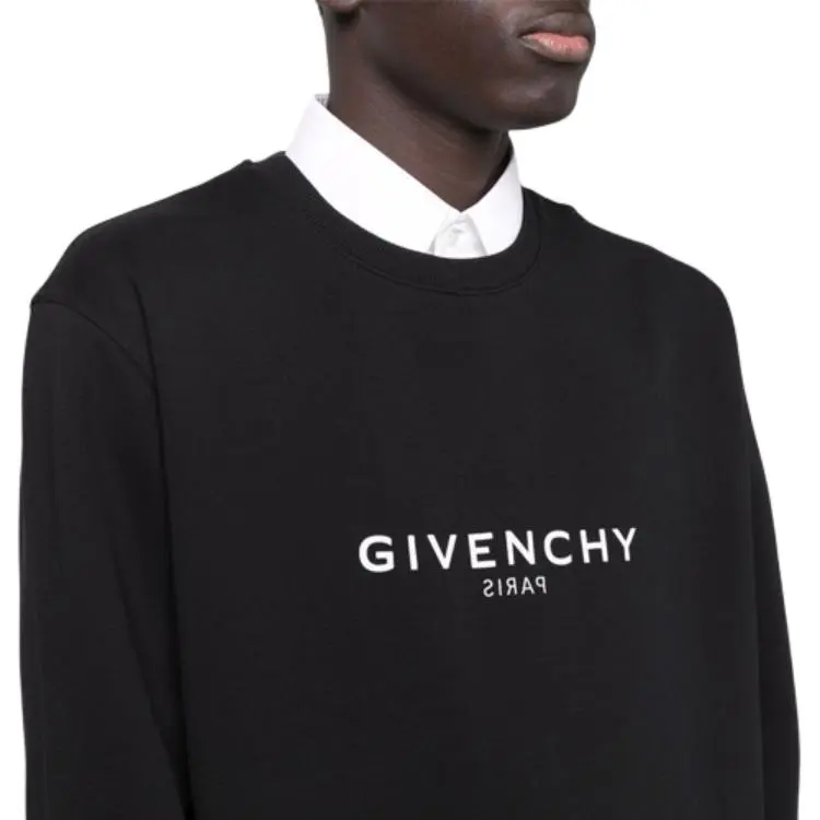 Givenchy Reverse Slim Fit Fleece Sweatshirt-4