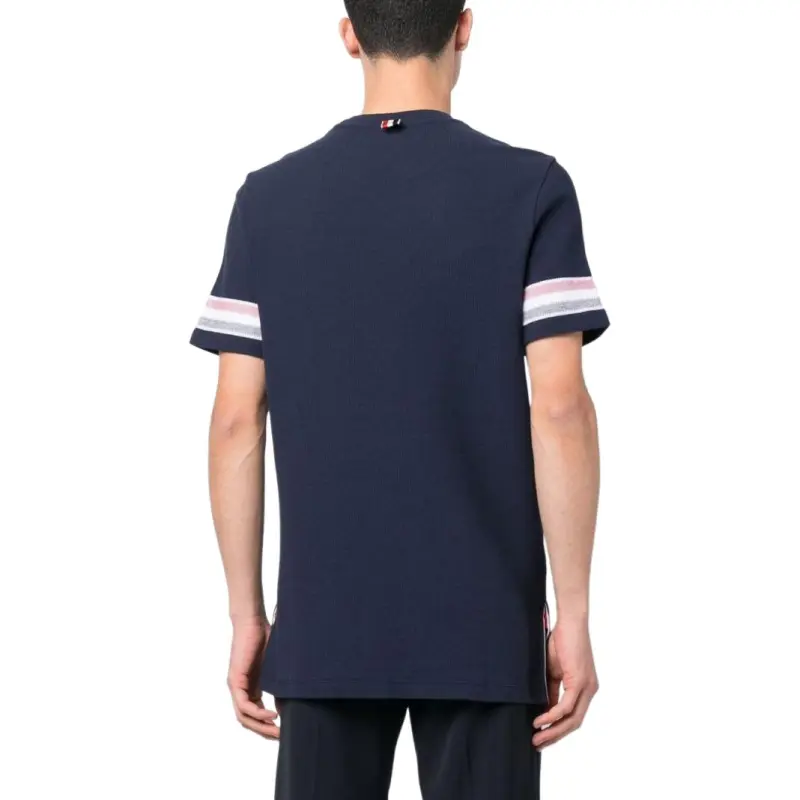 THOM BROWNE Striped Crewneck T Shirt-3