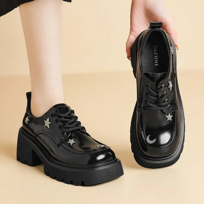 DAPHNE Casual Single Shoes 6.8cm Women's-4