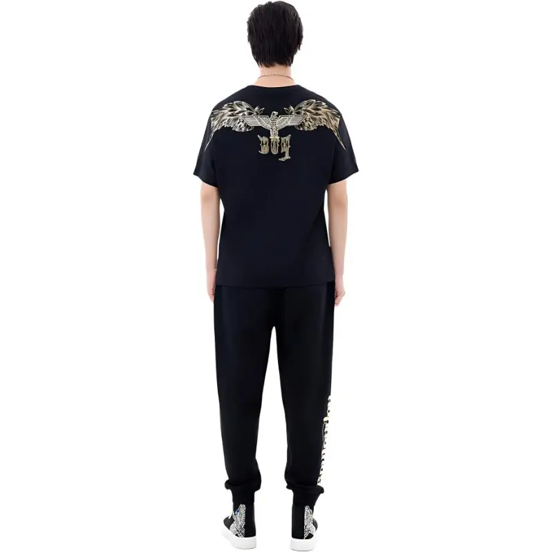 Boy London Casual Pants Unisex Black-2