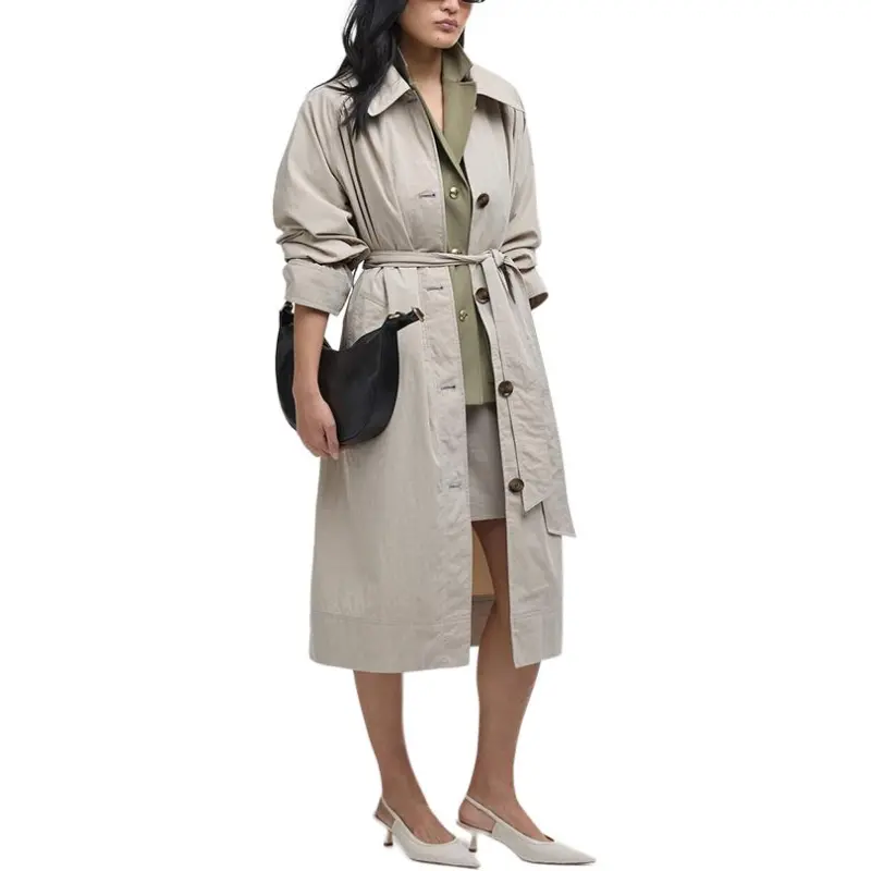 BARBOUR Garbo Trench Coat-3