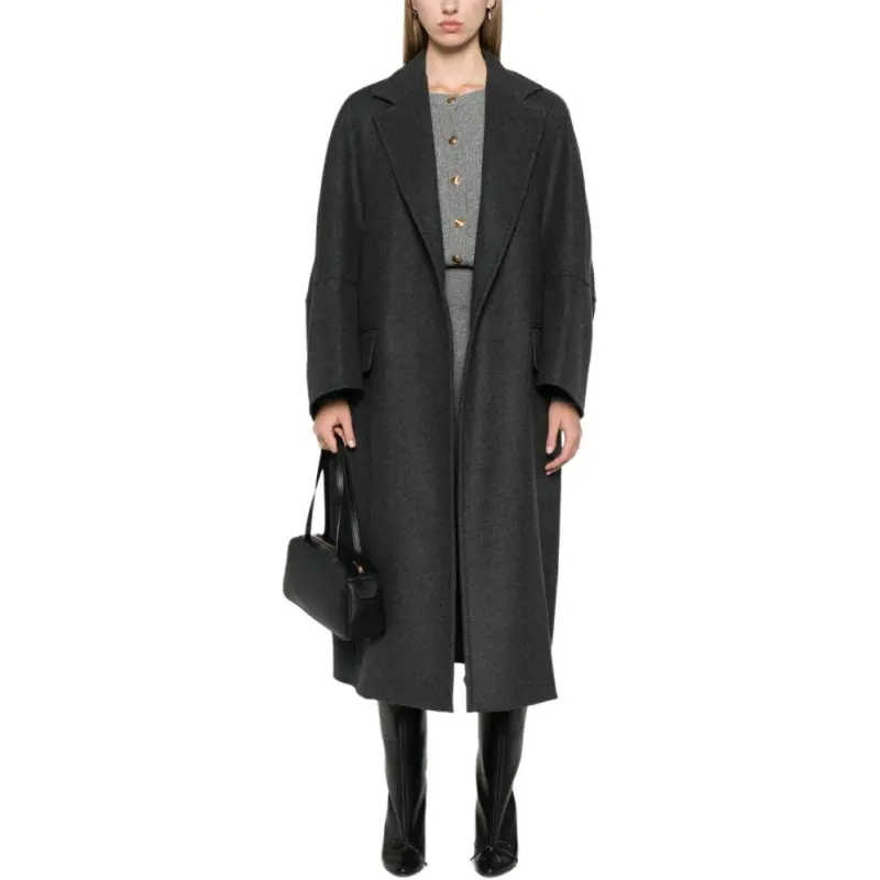 MaxMara V Neck Long Sleeved Coat-2