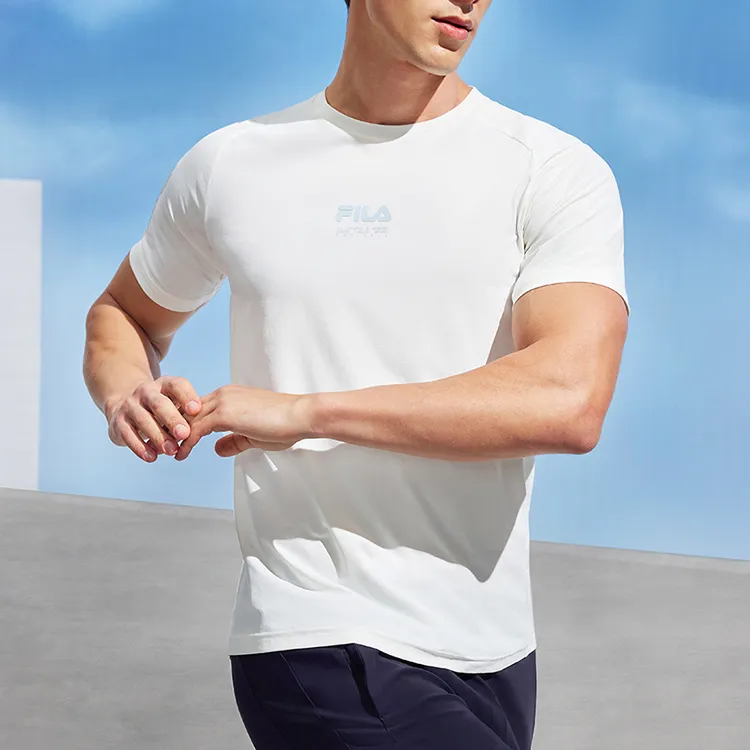 FILA Fitness Series T Shirt Men's Starlight White-1