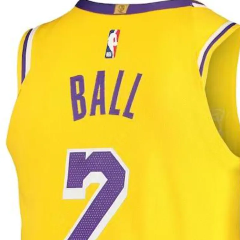 Nike Nike X NBA Basketball Jerseys Men's Yellow-2