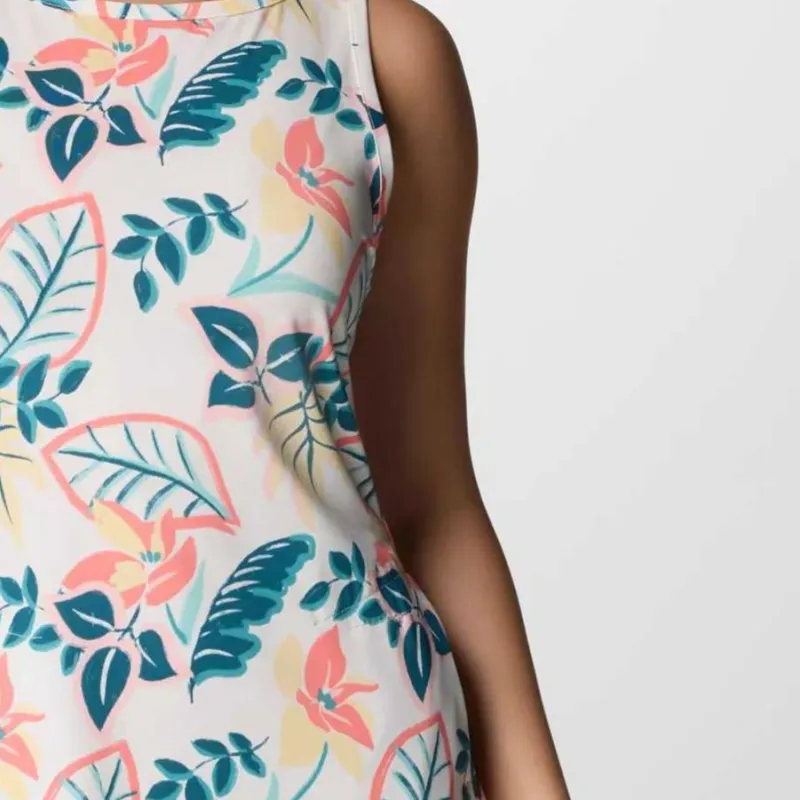 Columbia Chill River Sleeveless Dress Women's Morning Glow Pink Multicolor-3