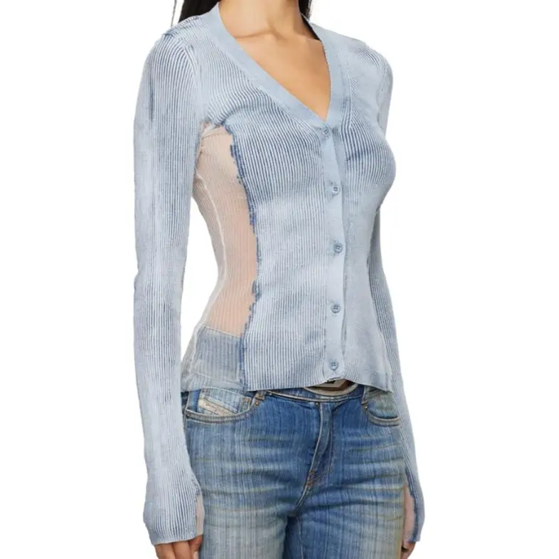 DIESEL Knitwear Women's Blue Gray-2