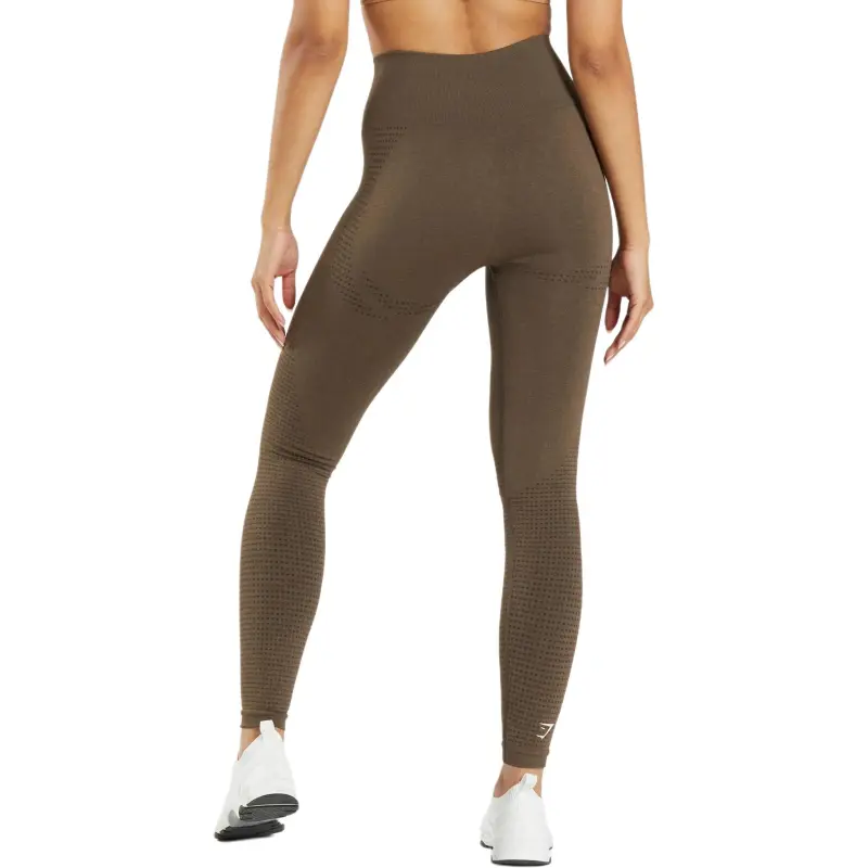 GYMSHARK Sports Pants Women's Espresso Mud Gray Fossil-1
