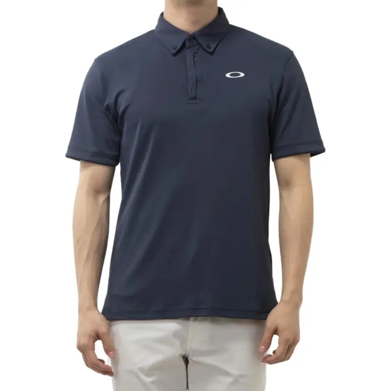 Oakley Polo Shirt Men's Marine Blue-3