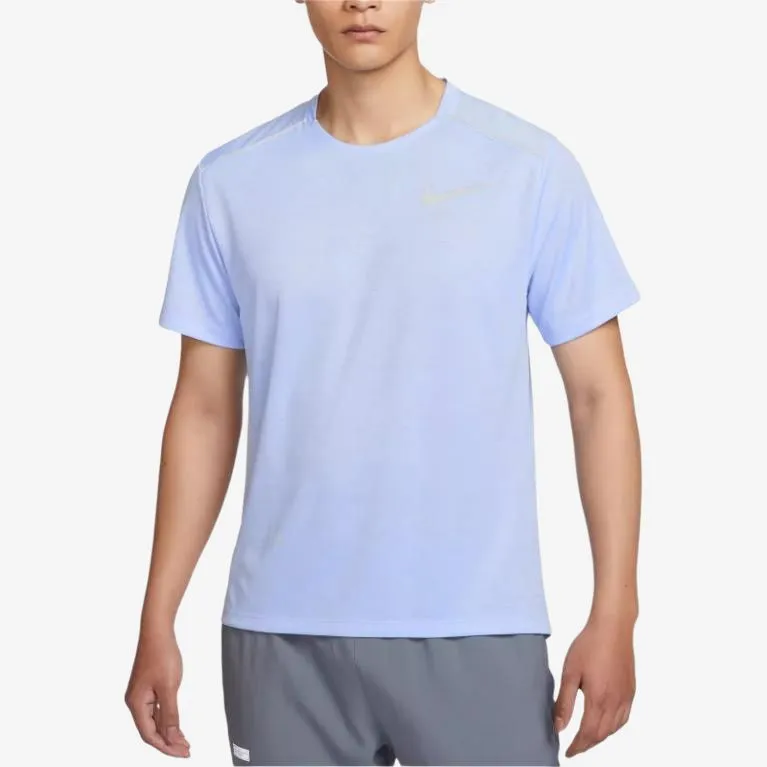 Nike MILER T Shirts Men Cobalt Blue-3