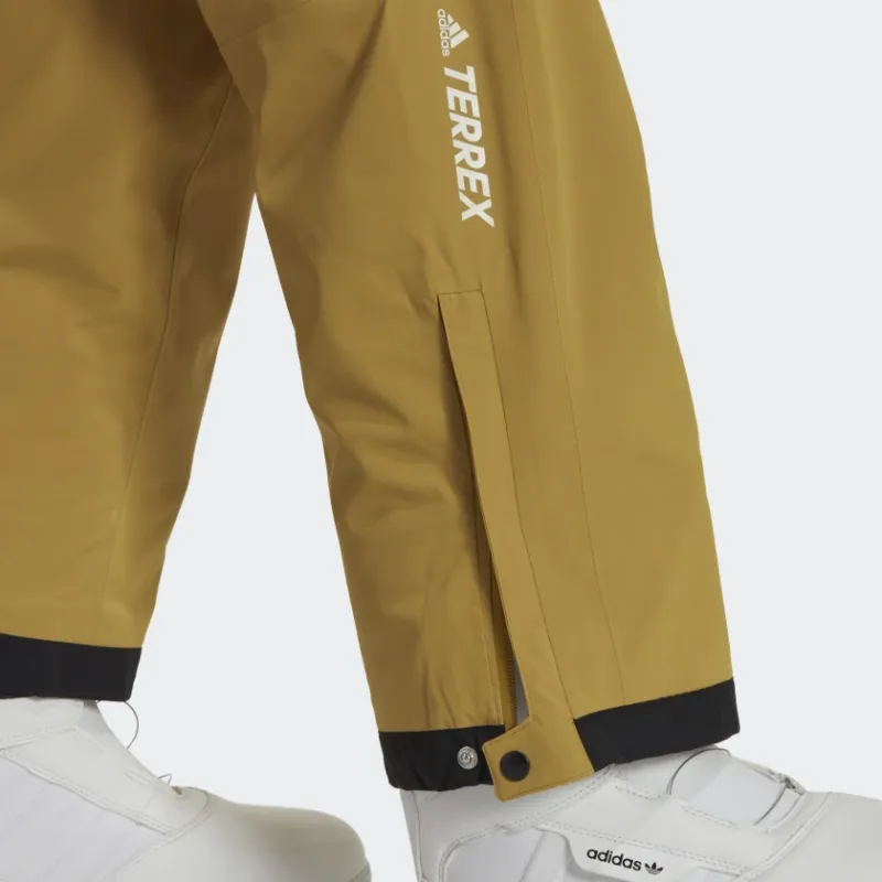 Adidas Casual Pants Men Yellow-4