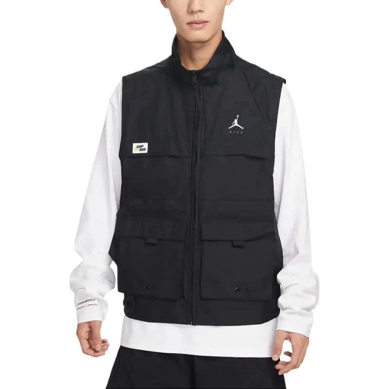 Jordan Vests Men Black-2