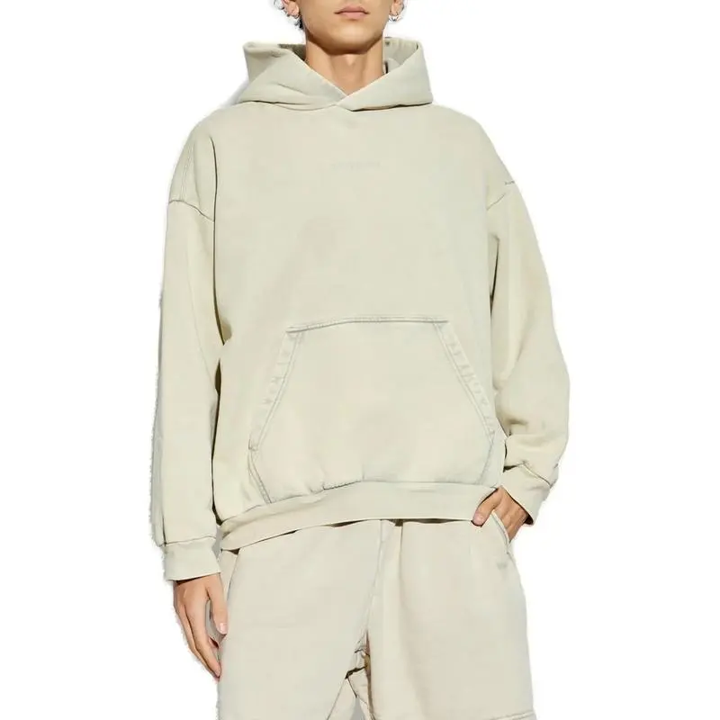 Balenciaga Logo Embroidered Hoodie-2