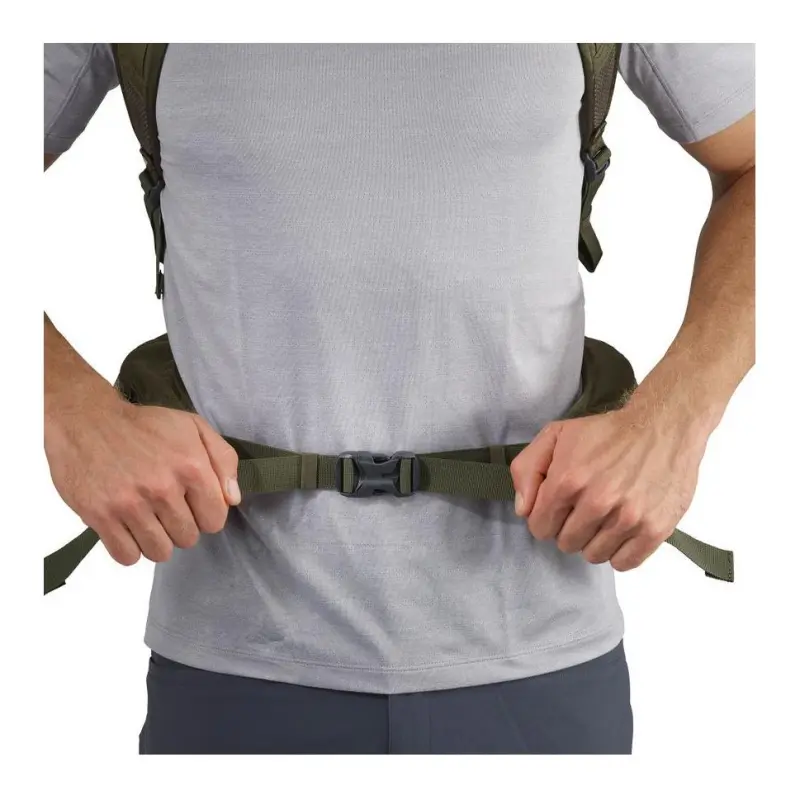 SALOMON Polyamide Backpack Unisex Olive Green-3