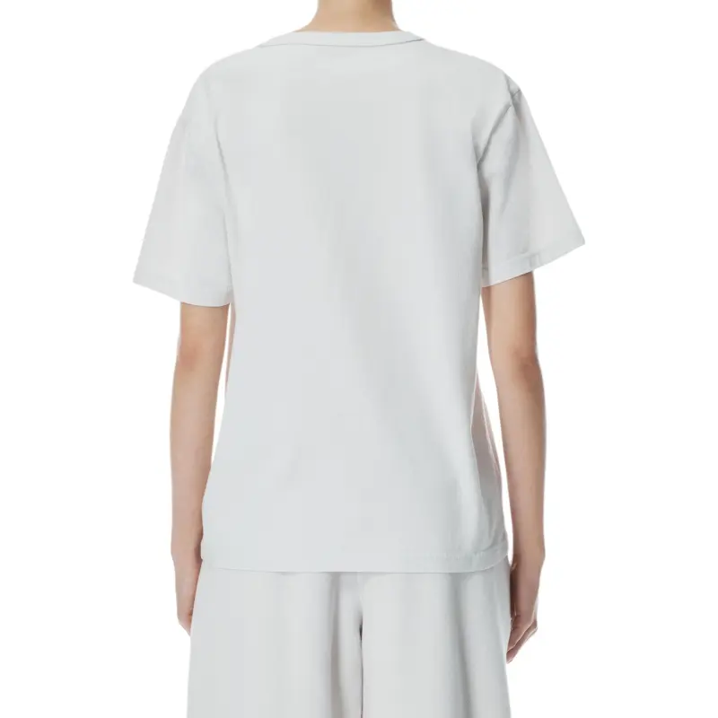 T By Alexander Wang Graphic Short Sleeve T shirt White-2