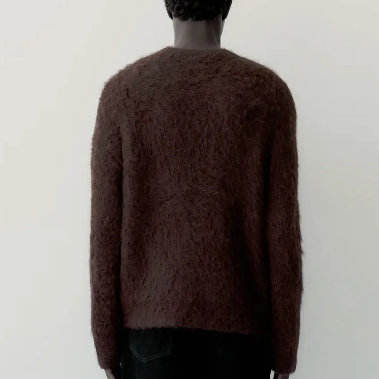 H&M Atelier Series Sweaters Men Burgundy-3