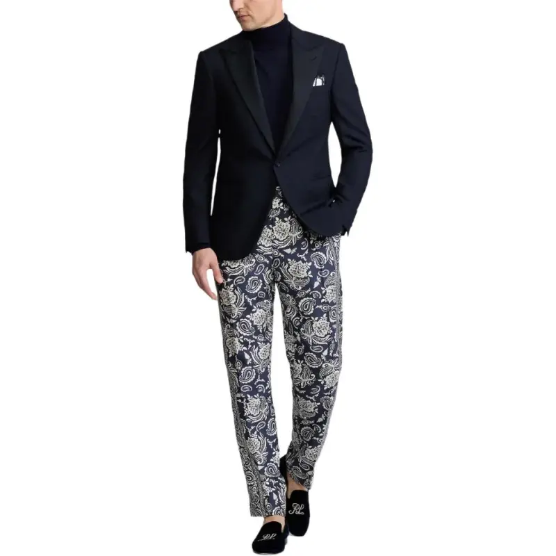 Ralph Lauren Purple Label Paisley print Trousers-1