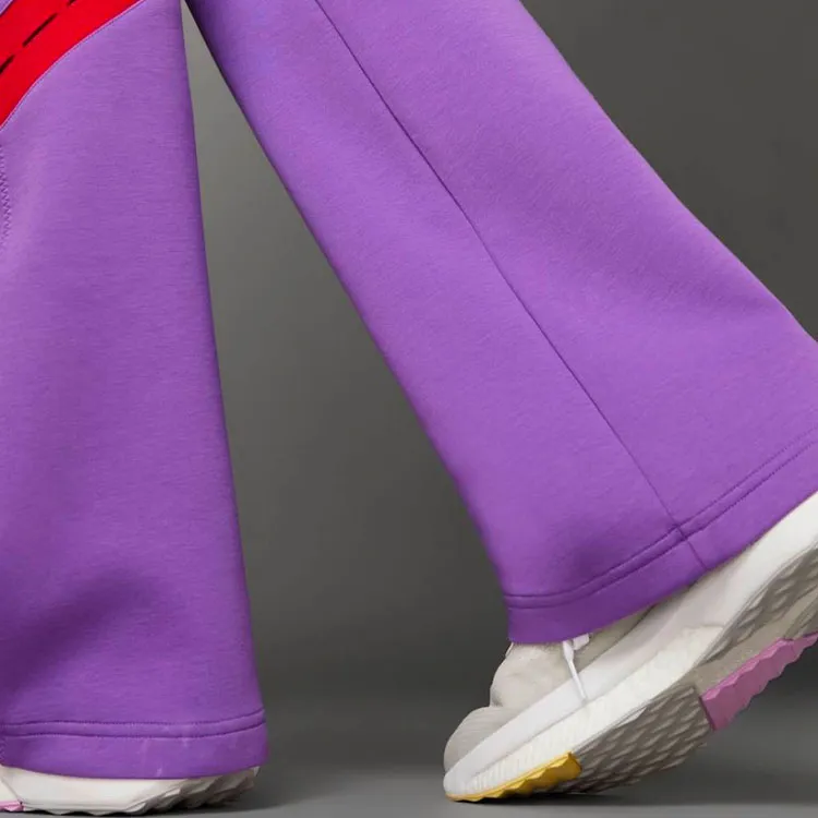 Adidas Sports Pants Women's Bright Purple-4