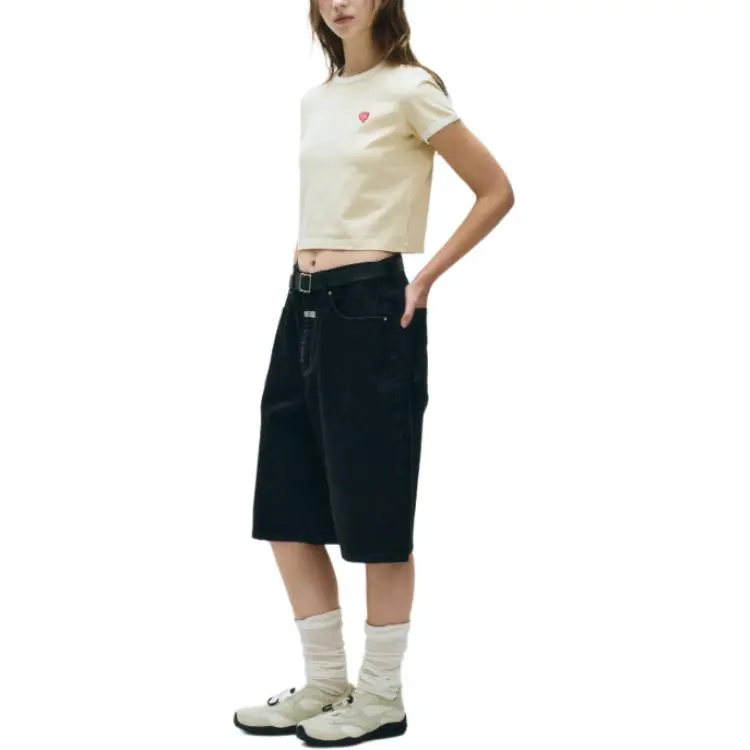 MARITHE FRANCOIS GIRBAUD Denim Shorts Unisex-7