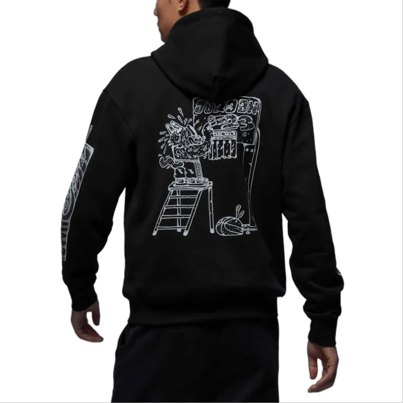 Jordan SS24 Sweatshirt Men's Black-4