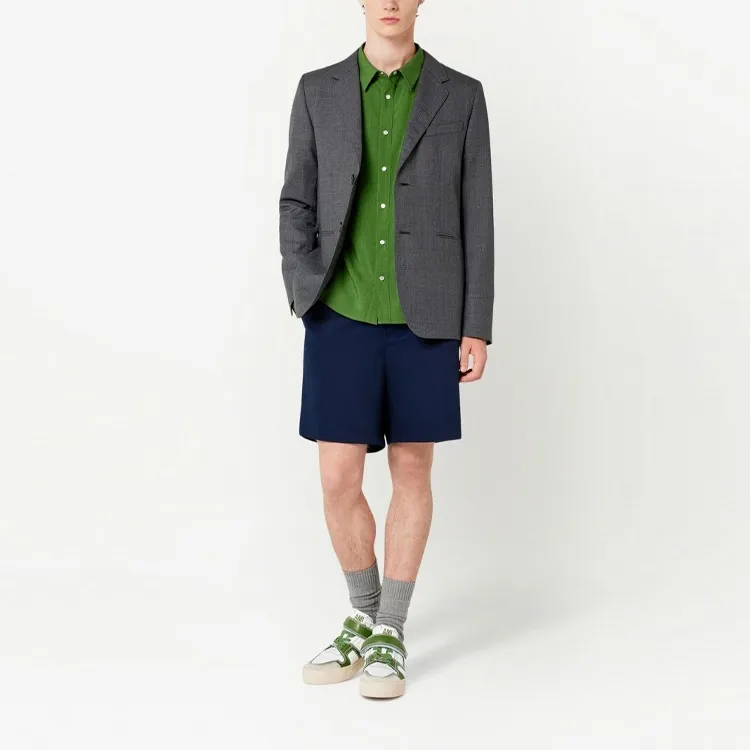 AMIPARIS Paris Elasticated Waistband Chino Shorts-1