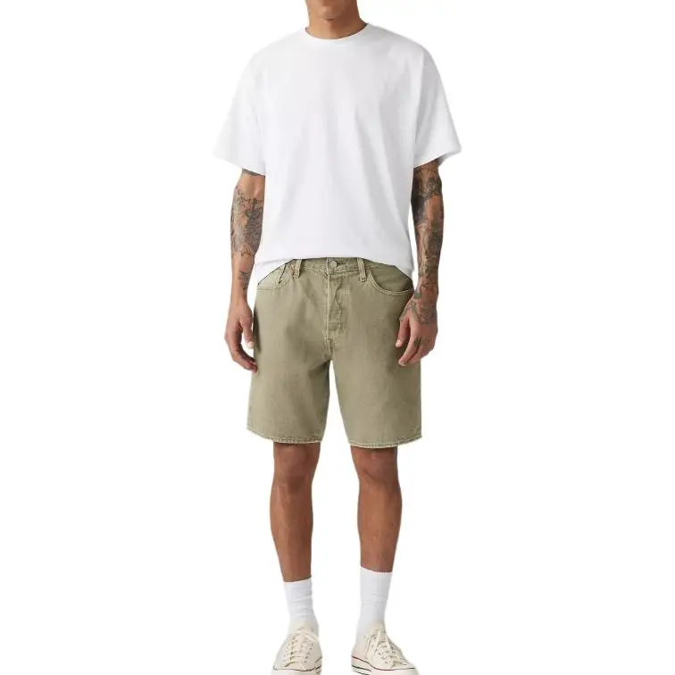 Levi's Denim Shorts Men's Grass Root Green-2