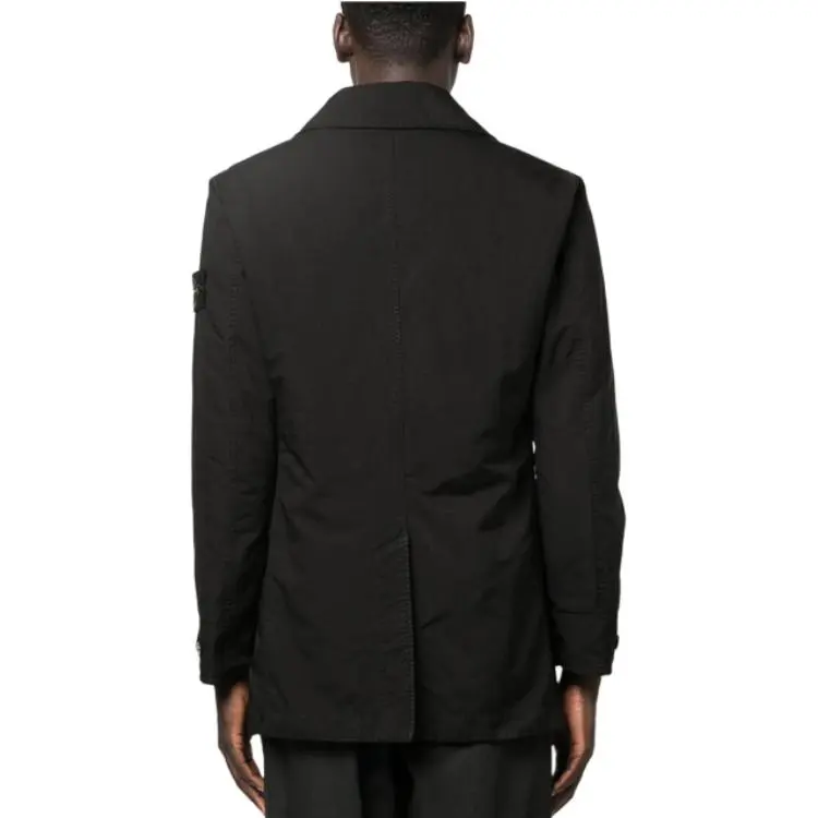 STONE ISLAND Compass patch Single breasted Coat-4