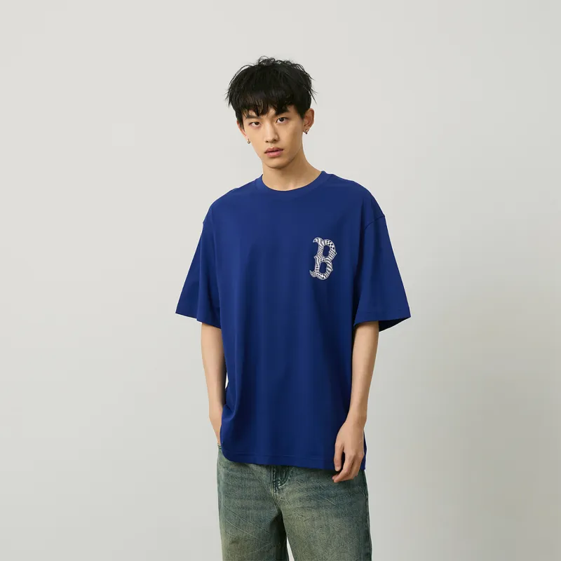 MLB SS24 T Shirt Unisex Royal Blue-5