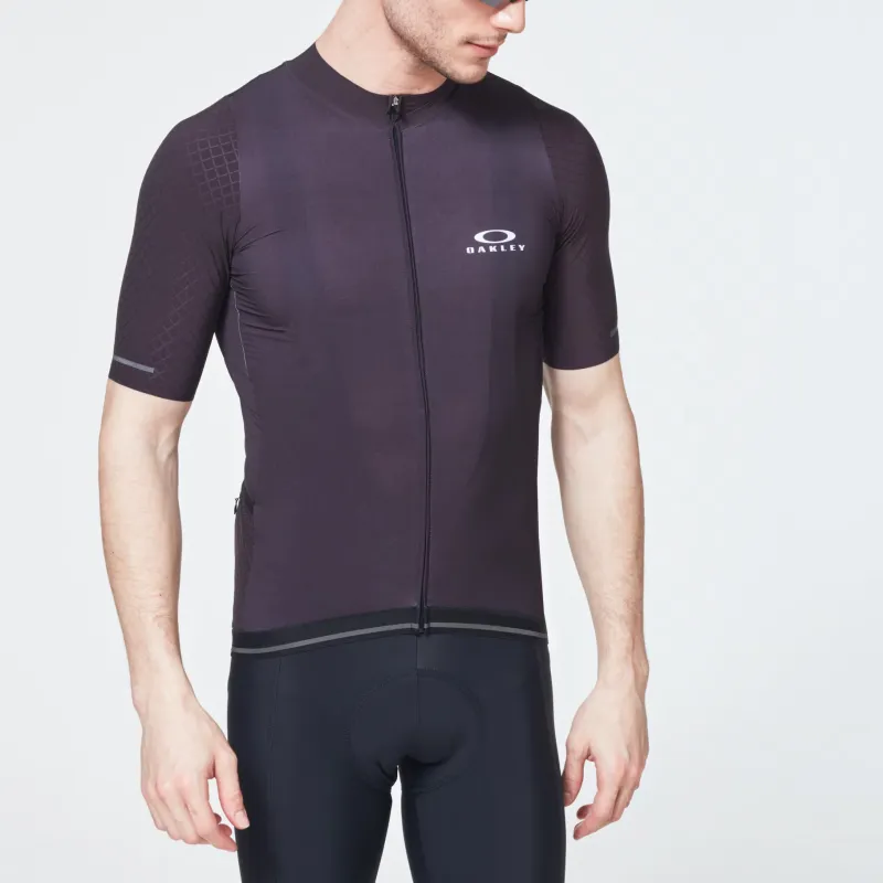 Oakley Aero Jersey 2.0 Cycling Clothing Men's Black-1