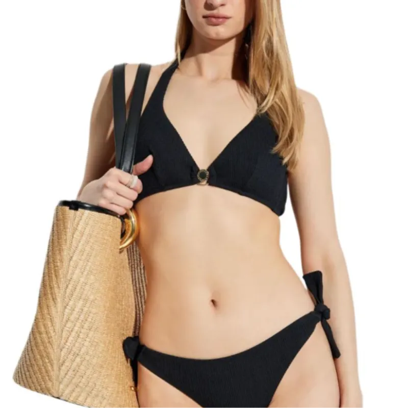 EMPORIO ARMANI Logo plaque Bikini Set-1