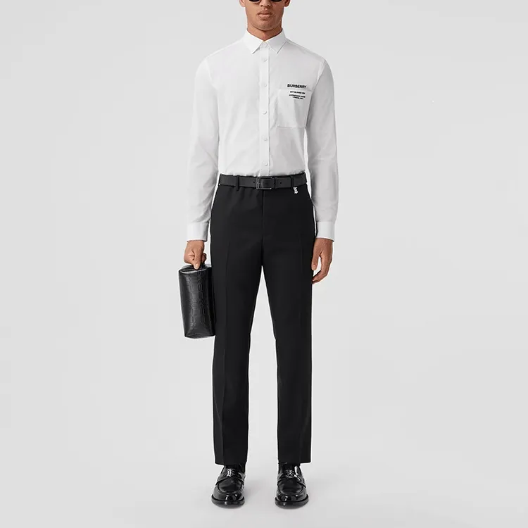 Burberry SS22 Shirt Men's White-1