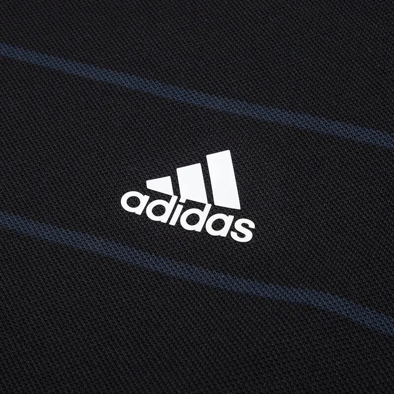 Adidas Polo Shirts Men Black-3
