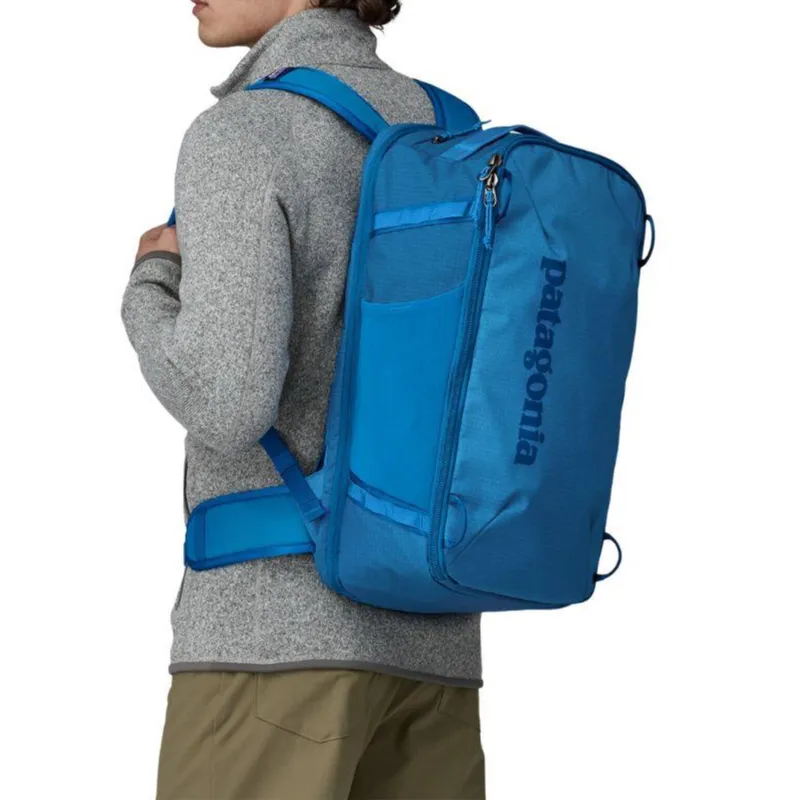 Patagonia Recycled Polyester Backpack Mini Unisex Container Blue-3