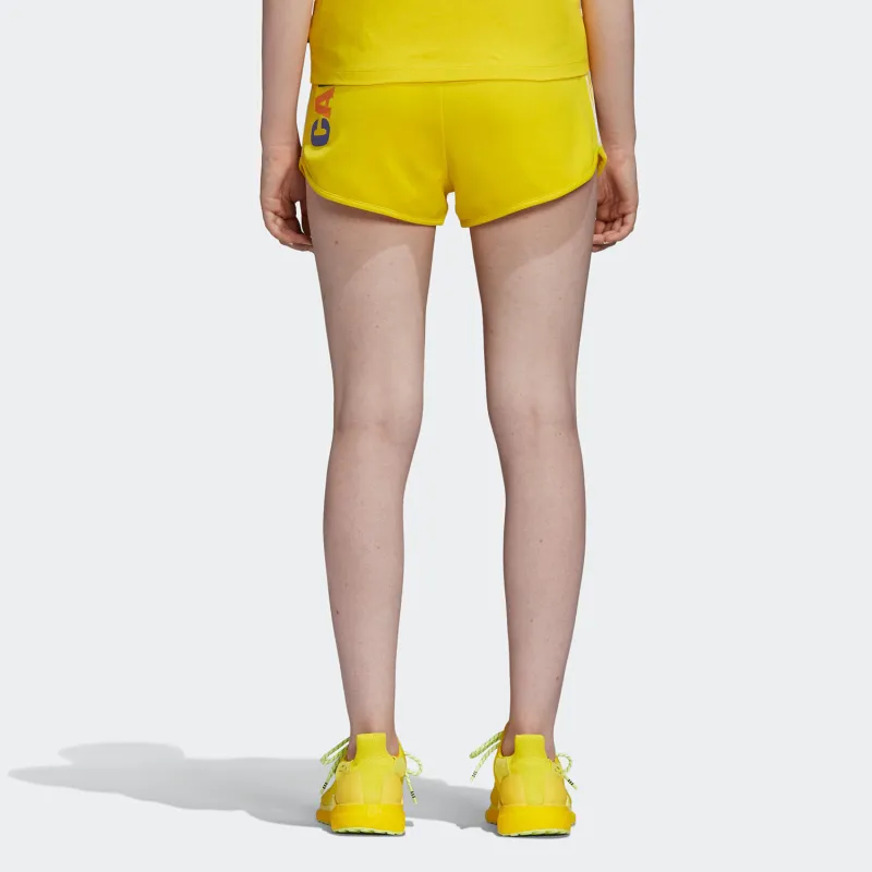 Adidas Originals Casual Shorts Women's Yellow-3