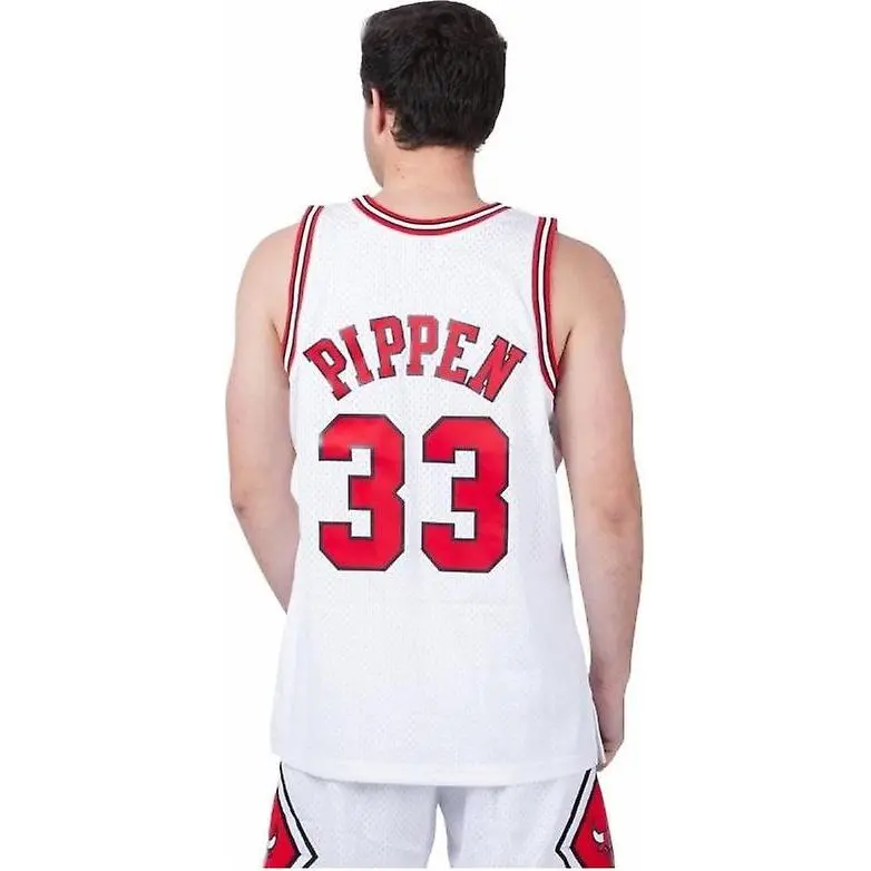 Mitchell & Ness Chicago Bulls Home 1997 98 Scottie Pippen Swingman Jersey-3