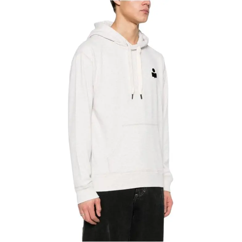 ISABEL MARANT Drawstring Long Sleeved Hoodie-3