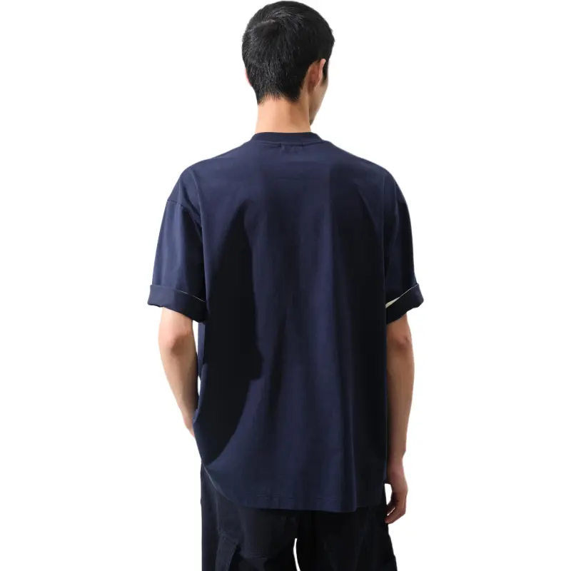 WHITT EPURE T Shirts Men Marine Blue-1
