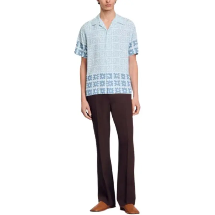 Sandro Flower Shirt-4