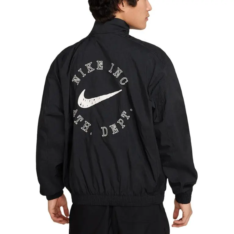 Nike ClubSwoosh SS25 Jacket Men's Black/Preppy Gray-2