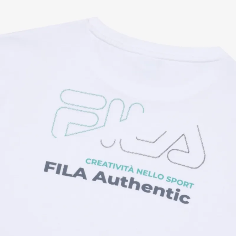 FILA T-Shirts Women's White-2