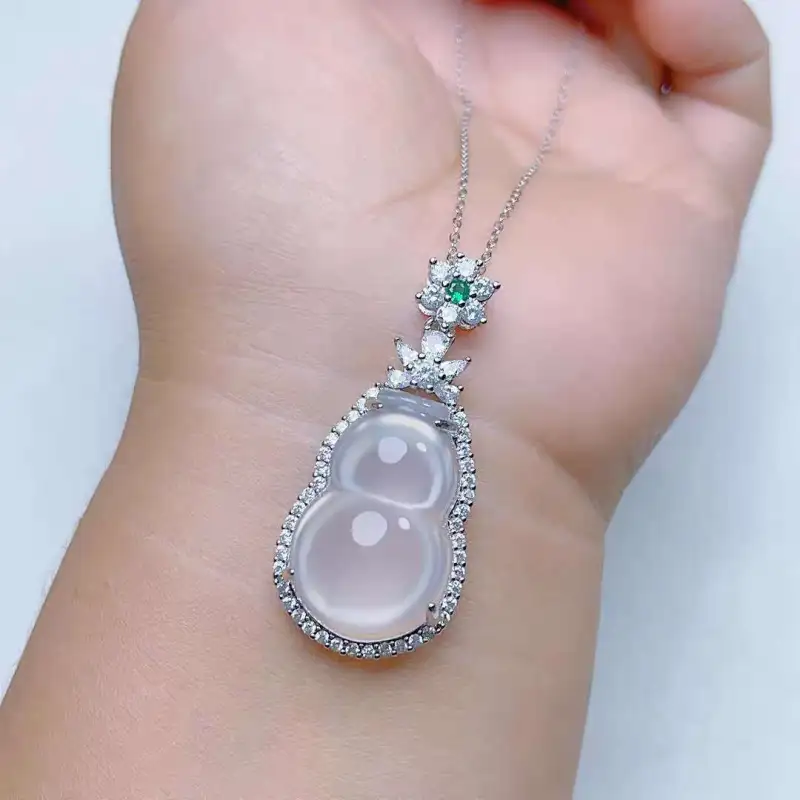 Grace Chalcedony Necklaces Women's-8