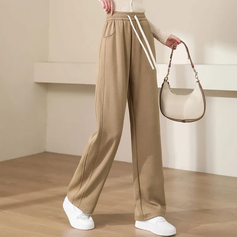 Jean West Casual Pants Women's Coffee 8900-2