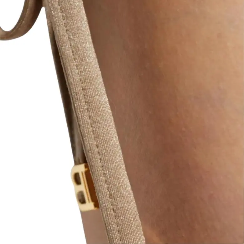 BALMAIN Two Piece Swimsuit Women's Brown-3