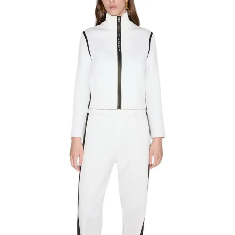 GUCCI Jersey Jacquard Zip Jacket-1