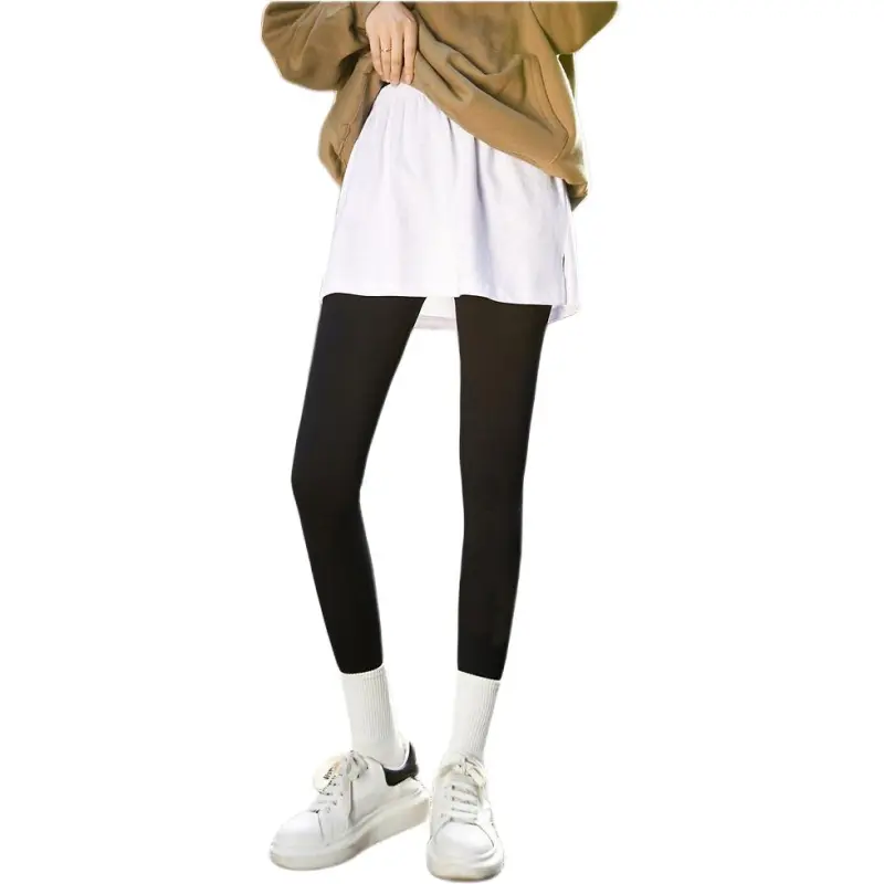 Mo Han Yi Mei Casual Short Skirts Women's White-5