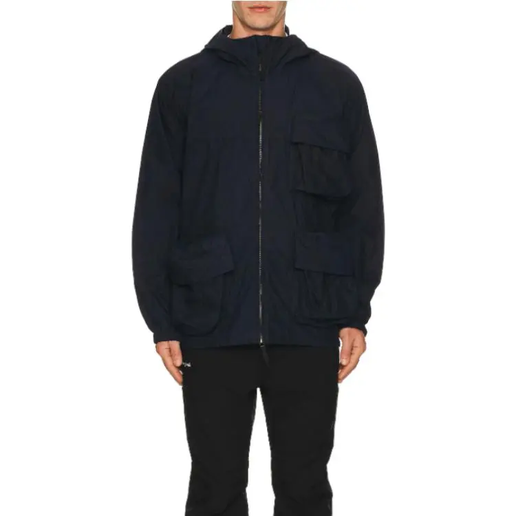 Snow Peak Jackets Coats Men's Marine Blue-3