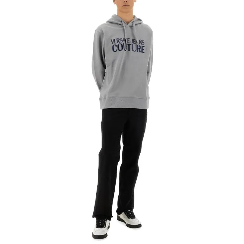 VERSACE Logo Hoodie Sweater-2