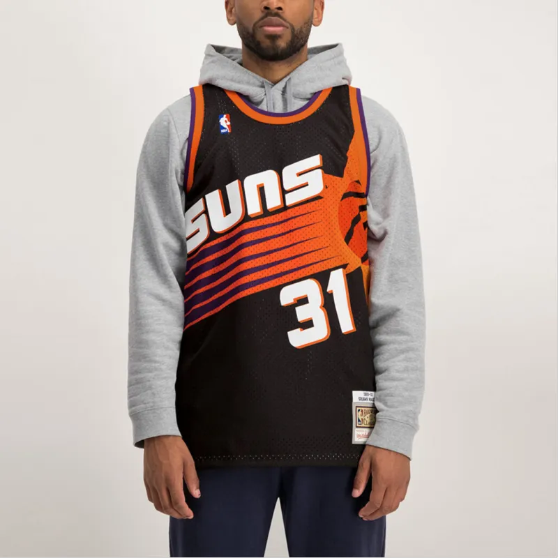 Mitchell & Ness Basketball Jerseys Men's Black-2