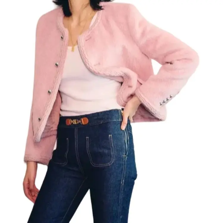 CELINE Chelsea Jacket In Alpaca Wool-3