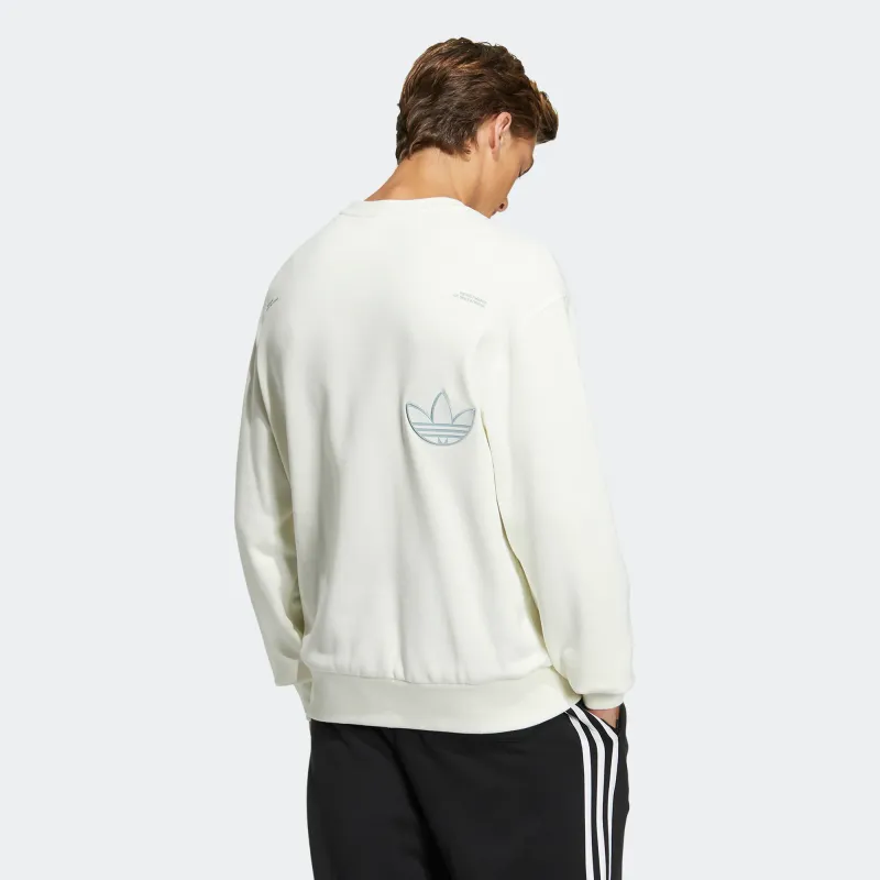 Adidas Originals Sweatshirts Unisex Ecru-2